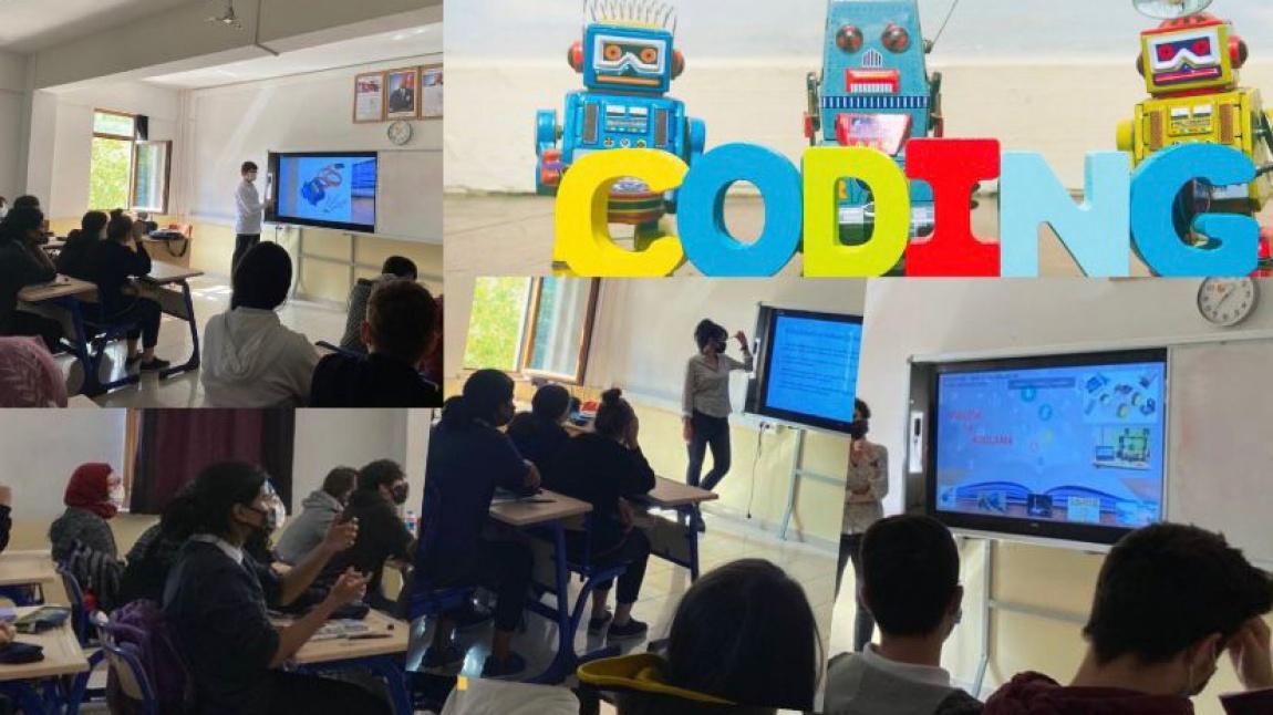 We organized coding activities for coding weekday 